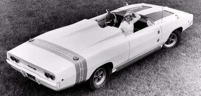 1964 Dodge Charger Concept Car BW.jpg