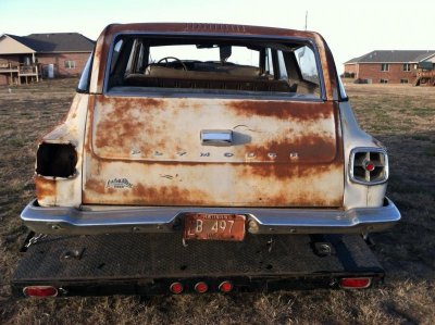 1963 Plymouth Station Wagon rear.jpg