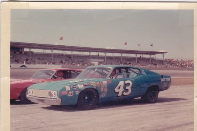 69 Taladega Torino #43 NASCAR Richard Petty in a Ford.jpg