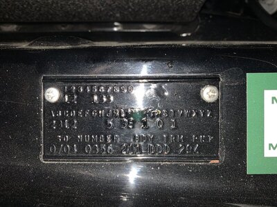 Help decoding 1962 Plymouth Fender Tag | For B Bodies Only Classic ...